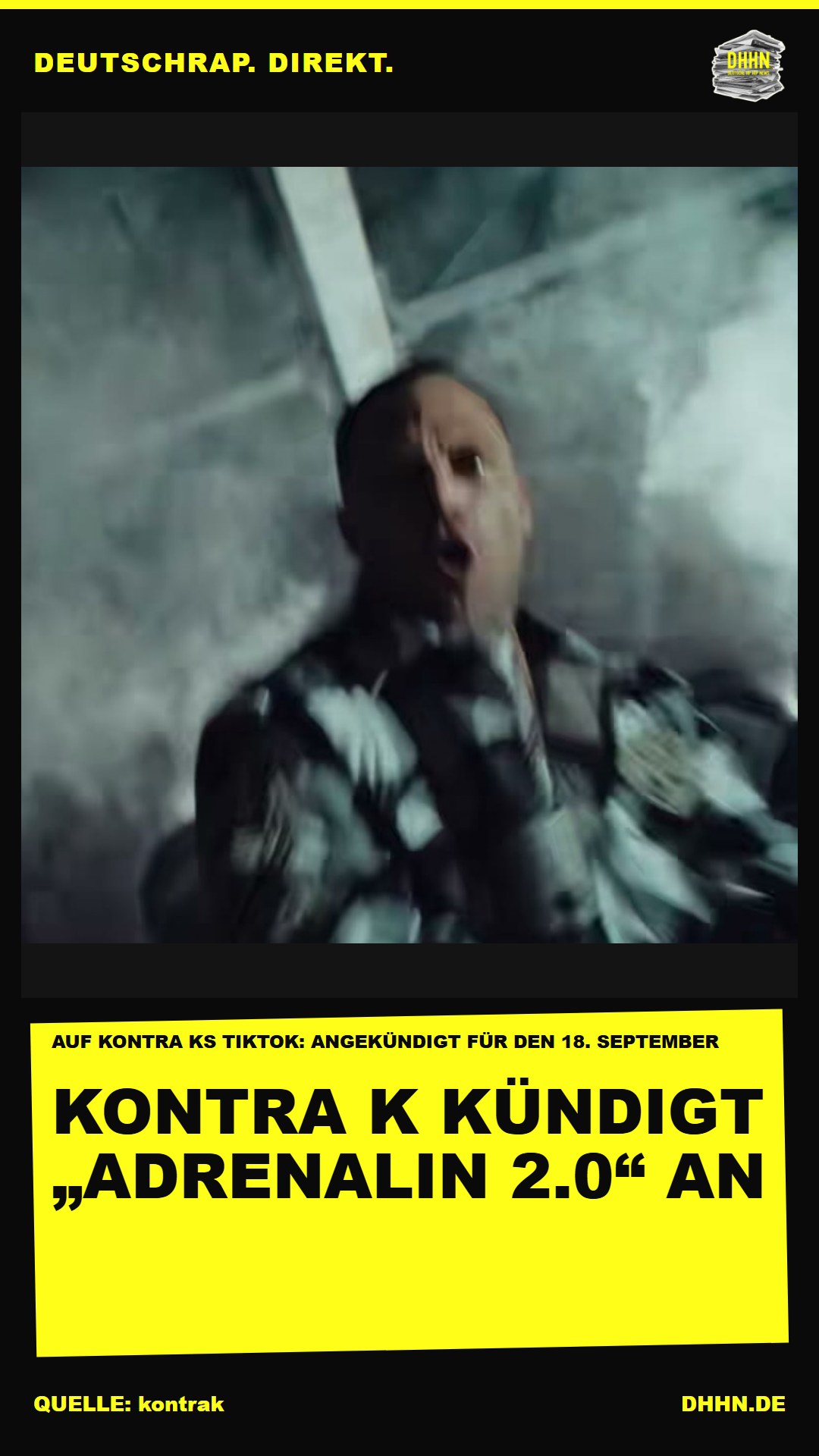 Kontra K kündigt „Adrenalin 2.0“ für den 18. September an