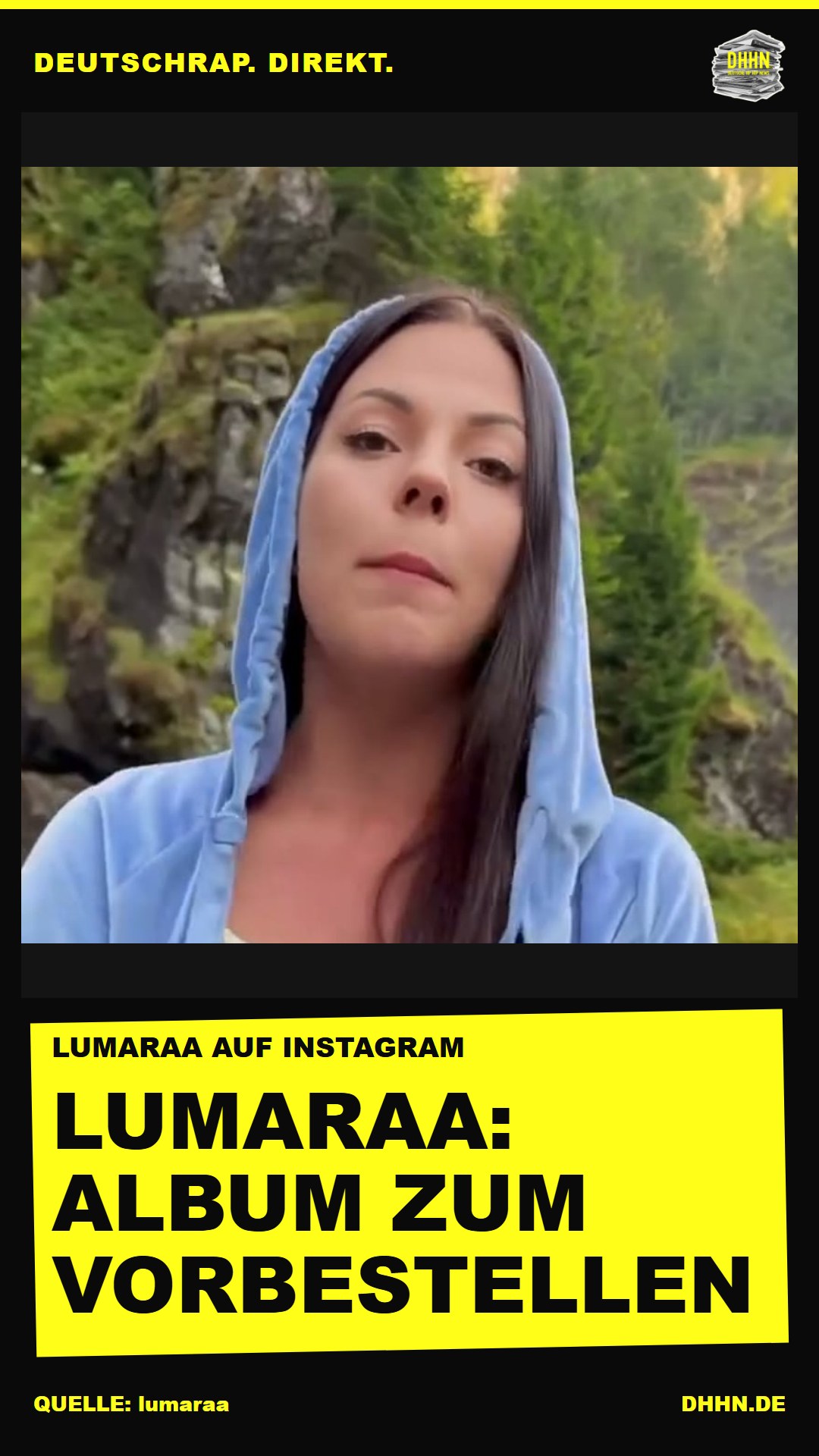 Lumaraa ruft zur Vorbestellung ihres Albums auf